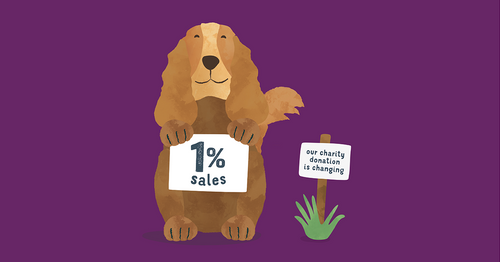Why we’re changing our charity donations to 1% of our sales